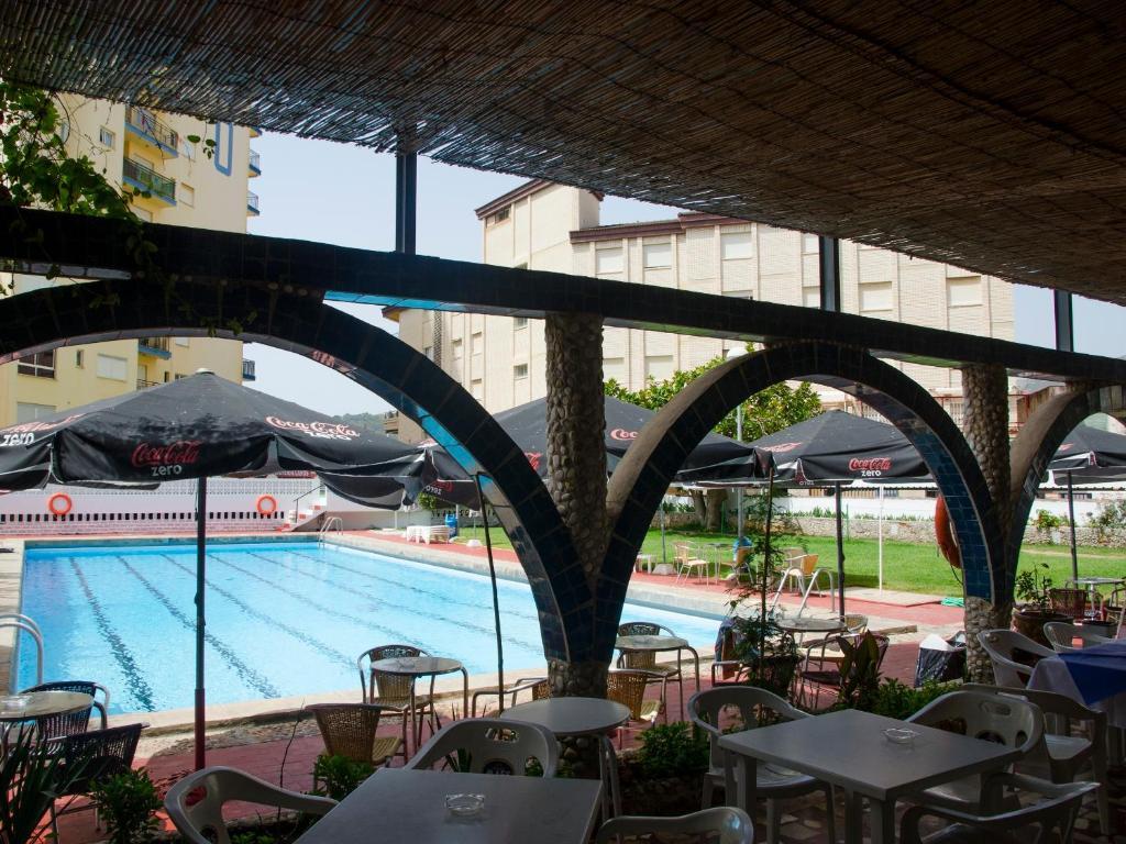 Hotel Zapata Oropesa del Mar Bagian luar foto